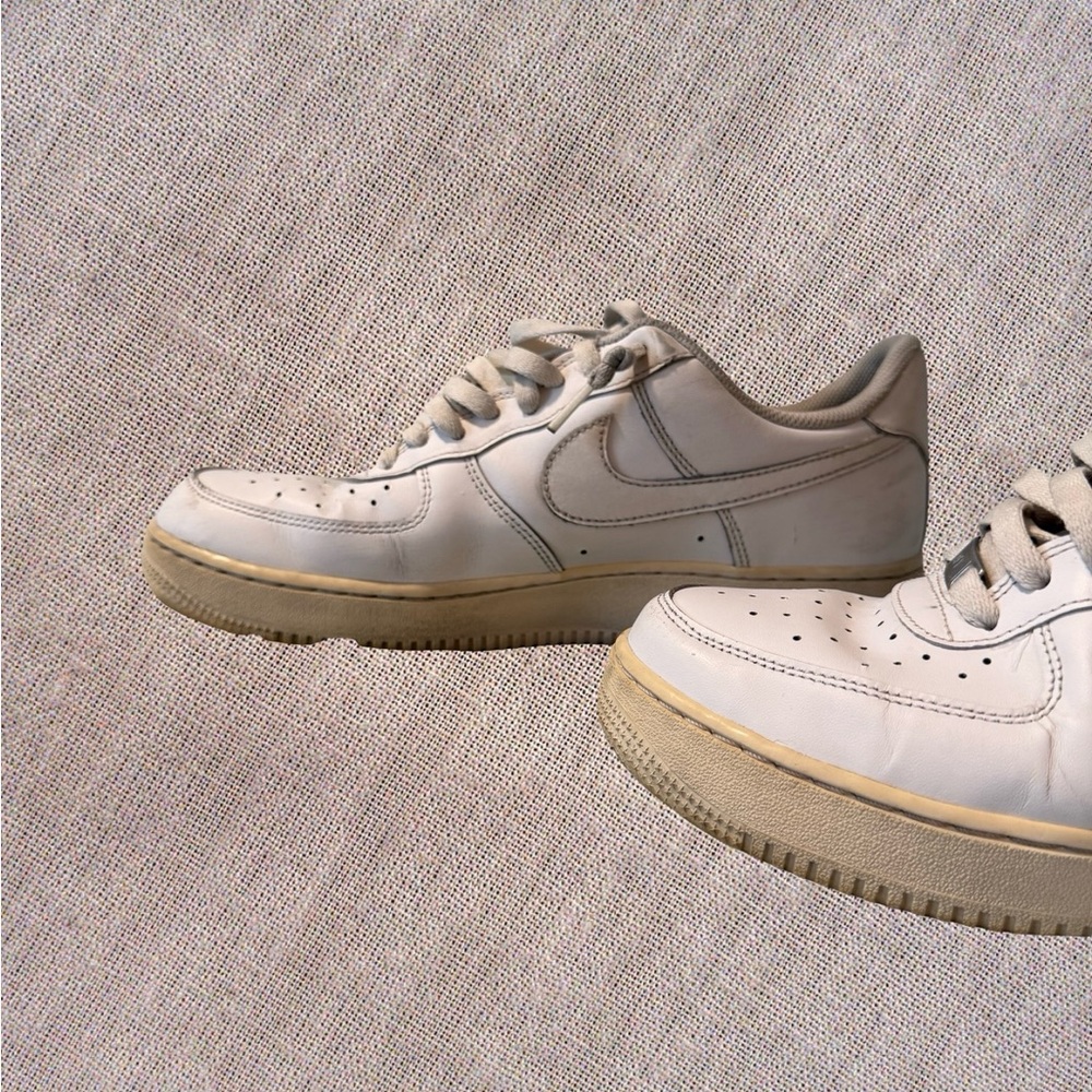 Nike White Airforce 1’s Vintage - Size 11.5 - Picture 4 of 11